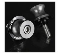 Aluminium Alloy Swing Arm Spool POUR SL1000 2000-2004 Accessoires Moto 6 Mm, Vis De Support De Bras Oscillant, Bobines Et Glissières En Aluminium CNC(6MM Gray LOGO)