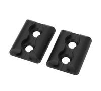Aluminium Alloy Track Anchor Plate pour Camion, Remorque et Fourgonnette, L Système D'attachement de Piste avec des Raccords et Plaques de Montants de 1 Paire, Idéal pour Les