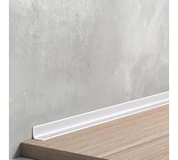Aluminium Alloy Wall End Strip, For Inside & Outside Corners 90cm * 3 Pieces Decorative Edging Strip For Neat, Seamless Finishes In Any Room - Easy To Apply(Matte silver,8x8mm)