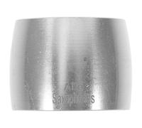 Aluminium Argentée Ligature de Saxophone Alto, Accessoire | Pièce de Rechange Légère, Facile à Transporter Ranger, pour Saxophonistes, Améliore la Clarté Tonale