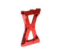 Aluminium Auto-châssis Auto Croisement des Supports de Faisceau Compatible avec Les pièces de Mise à Niveau de la Voiture RC Crawler à 10 échelles pour Divers modèles(Rear-Red)
