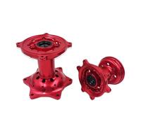 Aluminium Avant arrière Roue complète Roue Compatible avec CR125 CR250 CRF250R CRF450R CRF450X MOTOLES 2002-2017 Années de modèle(Red-Old)