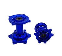 Aluminium Avant arrière Roue complète Roue Compatible avec CR125 CR250 CRF250R CRF450R CRF450X MOTOLES 2002-2017 Années de modèle(Blue-Old)