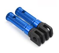 Aluminium Avant Cale Pied Moto pour KAWASAKI Z 125 PRO/250/300/400/650/750/900/1000 ER4N/6N/6F Moto Accessoires(Blue)