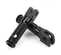 Aluminium Avant Cale Pied Moto pour KAWASAKI Z 125 PRO/250/300/400/650/750/900/1000 ER4N/6N/6F Moto Accessoires(Black)