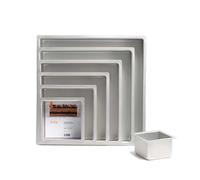Aluminium-Backform 15 x 15 x 10 cm DECORA