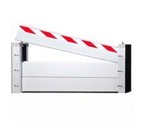 Aluminium Barrière Anti-inondation H 40 60 80cm Batardeau Anti Inondation | BarrièRe Mobile de Protection Contre Les Inondations, de garages et de passages souterrains, Facile à Utiliser(100*60 cm)