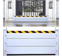 Aluminium BarrièRe Anti-Inondation RéUtilisable Barriere Anti Inondation pour Les Portes D'EntréE De Garage Les Portails Et Les DéFlecteurs D'Inondation