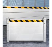 Aluminium Barrière Anti-inondation Réutilisable Batardeau Anti Inondation Barrières Anti-inondation pour Les Entrées de Portails de Garages et de Passages Souterrain