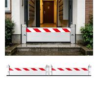 Aluminium BarrièRe Anti-Inondation, Réutilisable Batardeau Anti Inondation | Joint Porte Garage BarrièRe Anti Inondation, Panneau De PréVention Des Inondation, Facile À Utiliser(260x20cm)