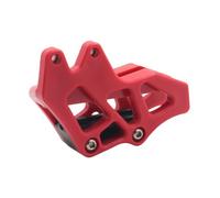Aluminium Chain Guide Guard Protector compatible avec CRF150F CRF230F CRF250F CRF250L CRF300L MOTORCYCLES 2003-2021 Fit universel(Nylon Guide Red)