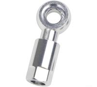 Aluminium CNC pour banjo raccord pour frein Magura Olive CNC Aluminium | Traitement de surface anodisé, résistant à la corrosion, durable sous contrainte de conduite, longueur de 2,8 cm
