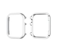 Aluminium Coque Compatible avec Apple Watch Series SE Coque Bumper, Acier Inoxydable Ultra Mince Coque de Protection Shock-Absorption Couverture Complète Compatible avec iWatch 44mm Series SE/6/5/4