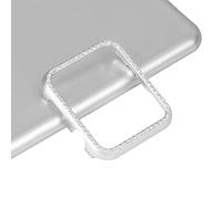 Aluminium Coque rigide Compatible avec Apple watch Serie 9, Ultra Mince Acier Inoxydable Coque de Montre Bumper Paillette Diamant Couverture Alliage d'aluminium Compatible avec iWatch 45mm Serie 7/8/9