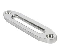 Aluminium de résistance 10 pouces en aluminium Fairlead pour des opérations douces Corde synthétique Treuil Récupération du véhicule hors route