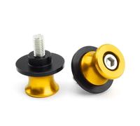 Aluminium Diabolos De Bras Oscillant Moto Pour Triumph Street Triple 765 Protections De Bras Oscillant Et Vis De Béquille Moto(Or)