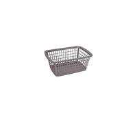 Aluminium et Plastique – Corbeille à linge 60 L – gris moucheté