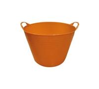 Aluminium et plastiq panier souple multi usages orange
