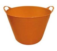 Aluminium et plastiq panier souple multi usages orange