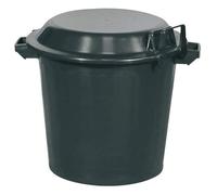 ALUMINIUM ET PLASTIQ Poubelle immeuble 80 L + couvercle crochet