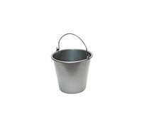 ALUMINIUM ET PLASTIQ Seau Ménage 10L Anse Métal Silver
