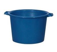 Aluminium et Plastique RIVBQRD30 Baquet Rond Plastique Bleu 30 L