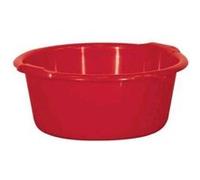 Aluminium et plastique bassine 11l 38x16 rond*rouge *rivaton Rouge