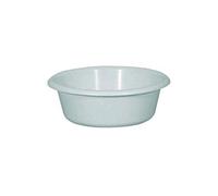 Aluminium et plastique cuvette 25 ronde 2l5*gris mouchete*riv.
