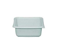 Aluminium et plastique cuvette 29 carre 5l5*gris mouchete*riv.