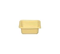 Aluminium et plastique cuvette 29 carre 5l5*jaune *rivaton
