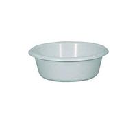 Aluminium et plastique cuvette 32 ronde 5l*gris mouchete*riv.