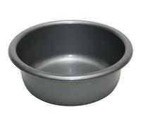 Aluminium et Plastique – Cuvette ronde C28 – Ø 28 cm / 4 L – Gris argenté