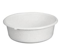 ALUMINIUM ET PLASTIQ Cuvette Ronde, 28 x 10 cm, 4 L Gris moucheté