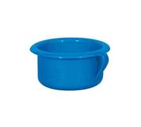 Aluminium et plastique vase de nuit adulte*bleu *rivaton