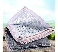 Aluminium Filet d'ombrage Exterieur avec œillets,Voile d'ombrage de Jardin, Refroidissement Respirant,pour Plante terrasse Pergola Patio Voiture,Facile à Suspendre