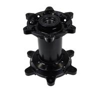 aluminium Front Wheel Hub compatible avec les motos et les jantes s'adapte SXF XCF excf xcw xcfw fe tc david mc ec ex 2023 modèles 36 taille(Black Rear)