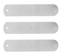 Aluminium Gabarits à Chaussettes Droites 3 Pièces | Réglages de Presse à Chaud, Trou Suspendre et Rangement, Maintien Plat et Droit, Lot pour Chaussettes