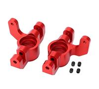 Aluminium Knuckle Brast Strong durable usurs résistance Clear minimisation Rotation stable pour Losi Lasernut U4 Tenacité 1/10 RC Car (Rouge)