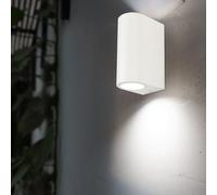 Support de Lampe Double Wall Lumière à Partir Mur Pour 2 Ampoule GU10 IP44 V-TAC