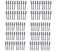 Aluminium métriques Pop Rivets aveugles Pot fixation 4,8 mm x 10mm 100pc