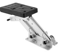 Aluminium -Montage de support de moteur hors-bord pour 2 -Treffer 7,5 à 20 CV -Kicker -Auxiliary -Moteurs réglables