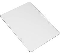 Aluminium Mouse Mat Non-Slip Metal Mouse Mat Double-Sided Mouse Mat for Laptop and PC 220 x 180 x 2 mm (Silver)