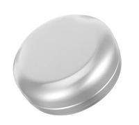 Aluminium Porte-savonnette Égouttage avec Couvercle, Rond | Boîte Compacte pour Savonnette Solide, Ouverture Inférieure Drainante, Évier ou Paquet de Sport