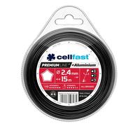 Aluminium renforcé par des particules Damil - profilé en étoile, 2,4 mm x 15 m, Cellfast