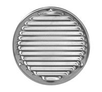 Acier Inoxydable Rond Aération Grille 200mm/240mm Avec Mouche Écran Plat Housse