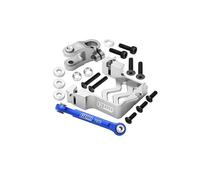 Aluminium Servo Mount + Tie Rod + 25T Servo Horn for Traxxas 1/10 Maxx 4WD Monster Truck (89076-4) Upgrades - Silver