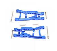 Aluminium Suspension Control Arms and Tie Compatible avec Une Mise à Niveau Compatible à l'échelle 1/10(Hind Arm Blue)