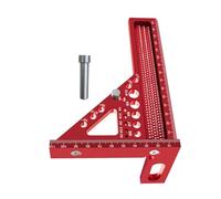 Aluminium Travail du Bois Carré Mesure Polyvalente Enseignement Instrument de Haute Précision Avec Clair