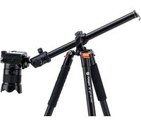Aluminium Trepied Appareil Photo 160 Cm, Trépied Horizontal En Aluminium, Monopode Portable Avec Tête Sphérique, Capacité De Charge De 10 Kg, Plaque À Dégagement Rapide, Pour Voyag[HDM5235415]