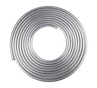 Aluminium Tubing - 25ft 3003 Grade Aluminium Transmission Tubing | Aluminum Coiled Tubing Seamless Round Pipe For Car Truck Engine Petroleum Fluid Transfer Repair Replacement System